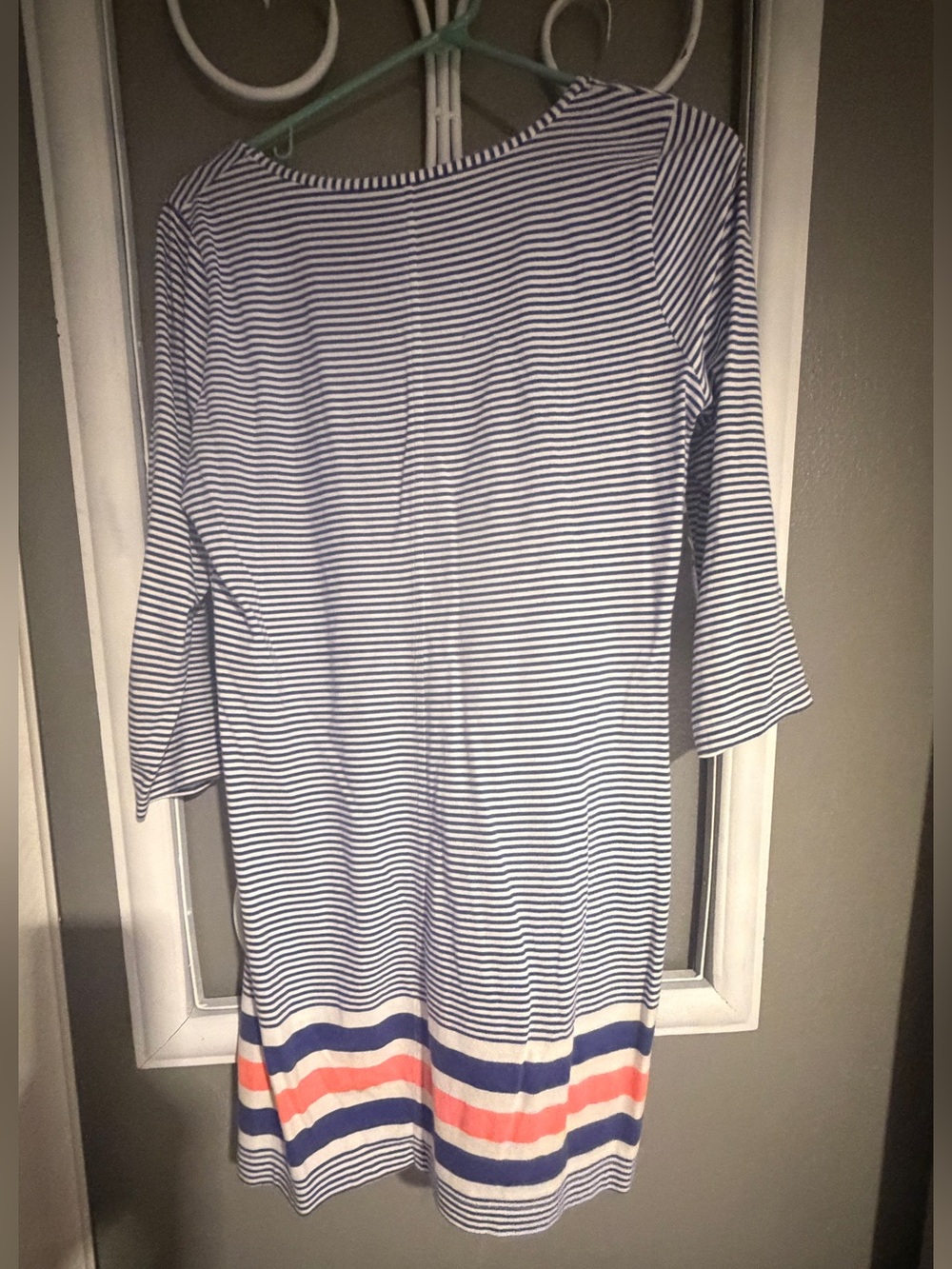 Lilly Pulitzer Navy and White Striped Dress - Picture 3 of 3